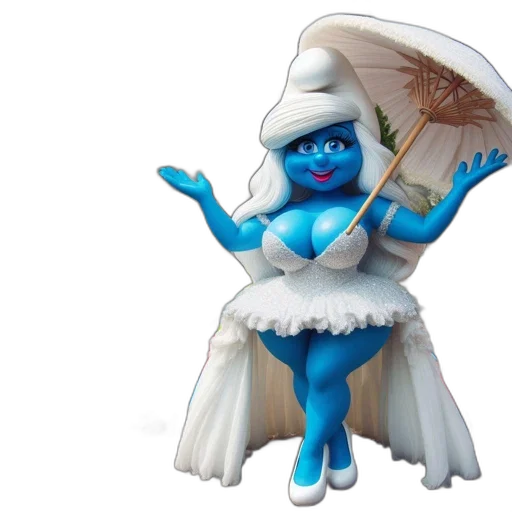 dress, staff, umbrella, concept art transparent PNG cut-out