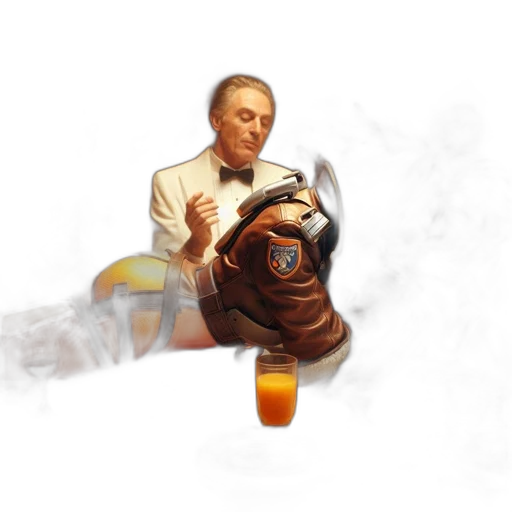 staff, bottle, robot, concept art transparent PNG cut-out