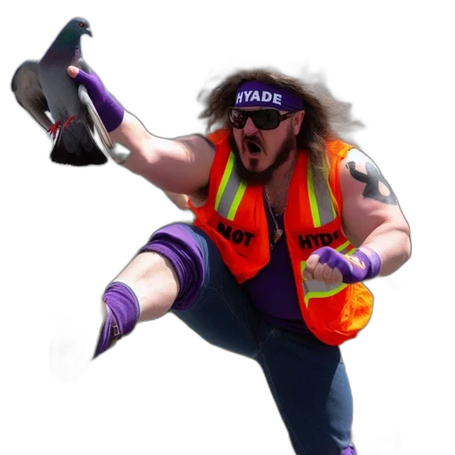 staff, creature, weapon, hat transparent PNG cut-out