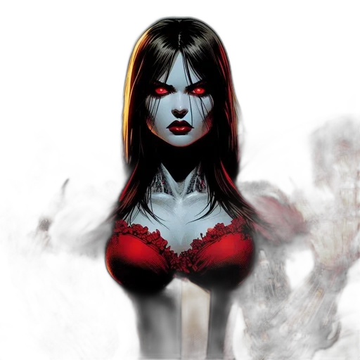 comic book art, concept art, fantasy art, photorealistic transparent PNG cut-out