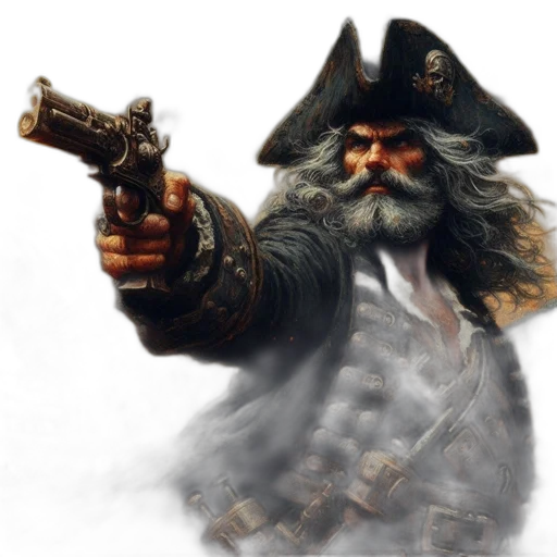 weapon, staff, hat, photorealistic transparent PNG cut-out
