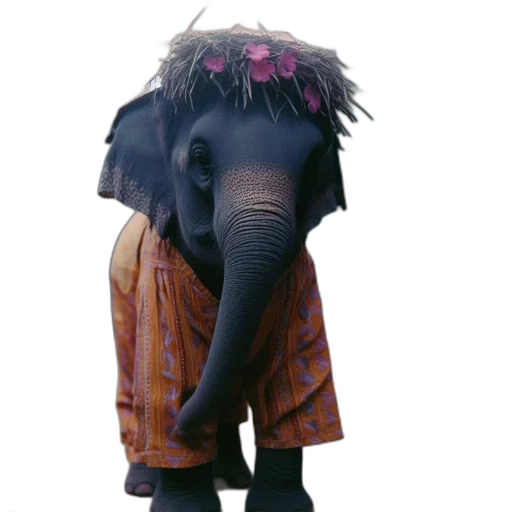 animal, creature, mask, staff transparent PNG cut-out