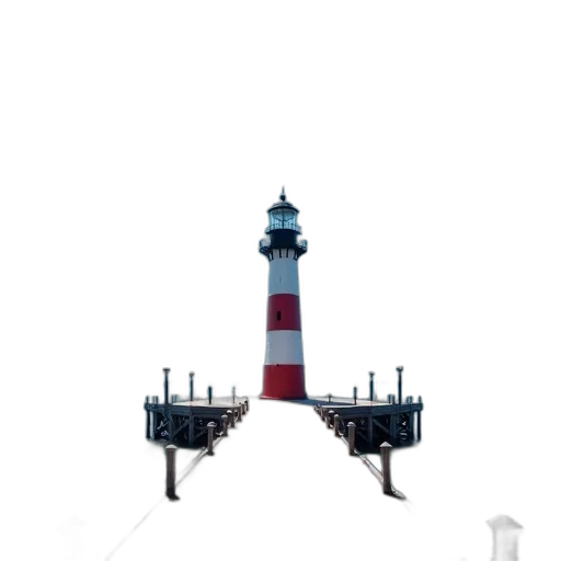 staff, building, robot, hat transparent PNG cut-out
