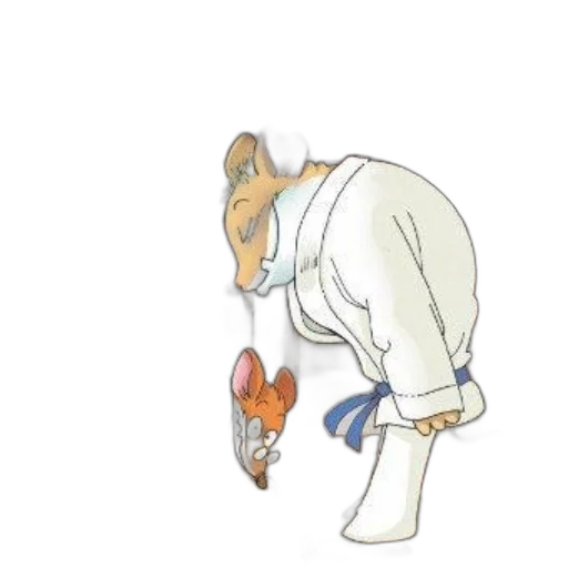 staff, dress, creature, animal transparent PNG cut-out