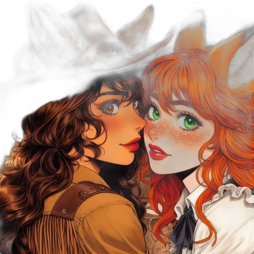 fantasy art, watercolor, comic book art, concept art transparent PNG cut-out