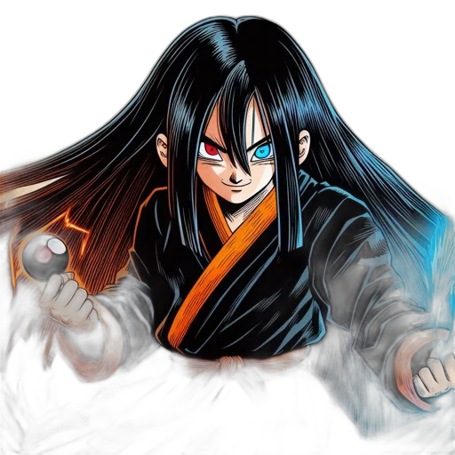comic book art, concept art, anime, fantasy art transparent PNG cut-out
