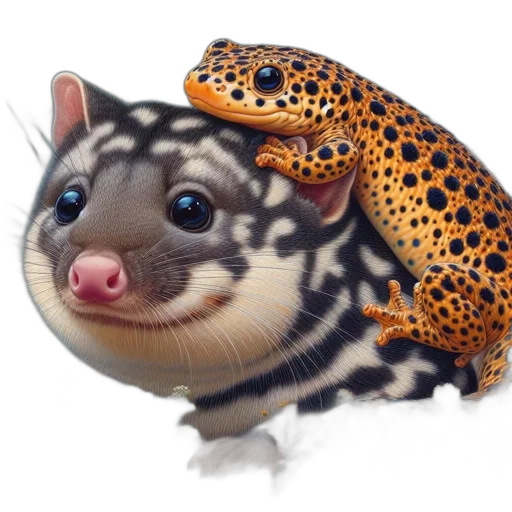 animal, creature, hat, dragon transparent PNG cut-out