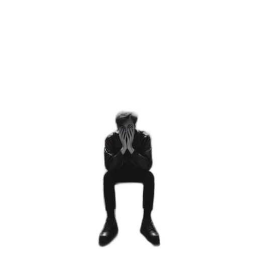 jacket, mask, face, creature transparent PNG cut-out