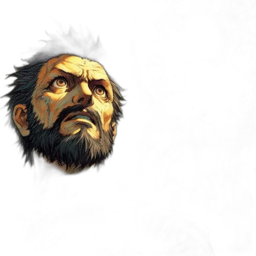 face, staff, mask, weapon transparent PNG cut-out