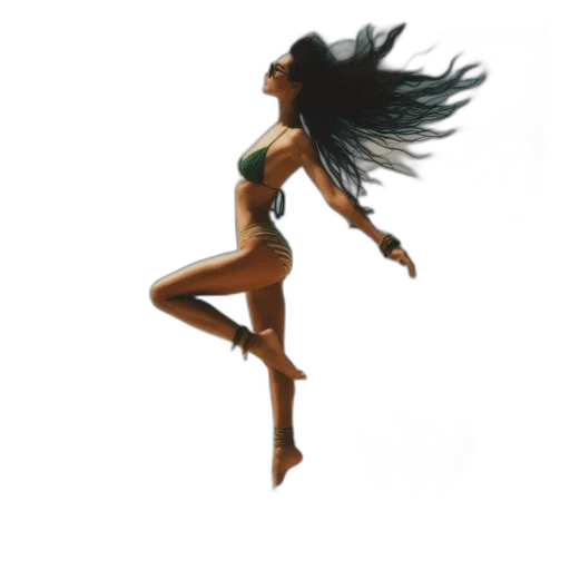 staff, hair, robot, creature transparent PNG cut-out