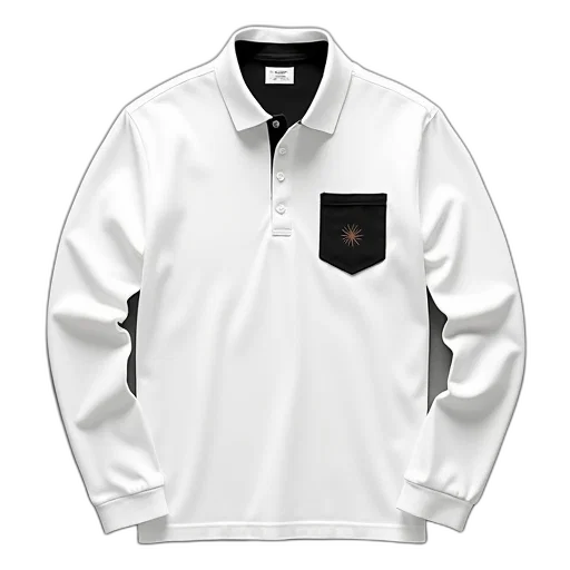 jacket, 3d render, monochrome, white transparent PNG cut-out
