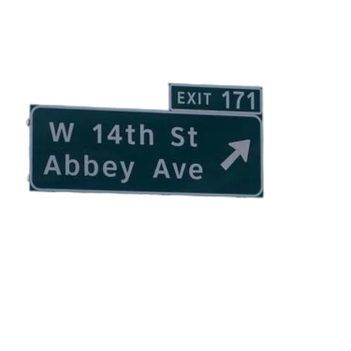 city street, green, road, sign transparent PNG cut-out