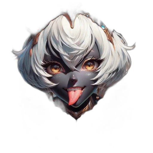 face, mask, animal, creature transparent PNG cut-out