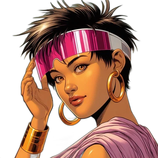 jewelry, comic book art, cartoon, concept art transparent PNG cut-out