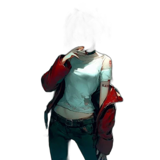 jacket, mask, robot, face transparent PNG cut-out