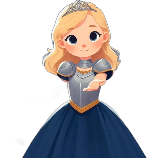 dress, crown, cartoon, concept art transparent PNG cut-out