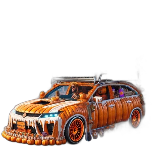 car, animal, weapon, concept art transparent PNG cut-out