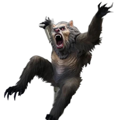 creature, animal, staff, concept art transparent PNG cut-out