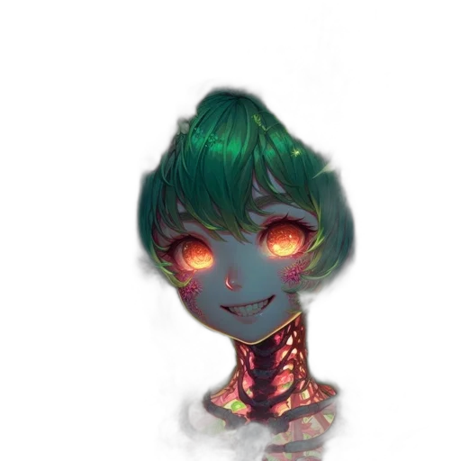 mask, face, creature, staff transparent PNG cut-out