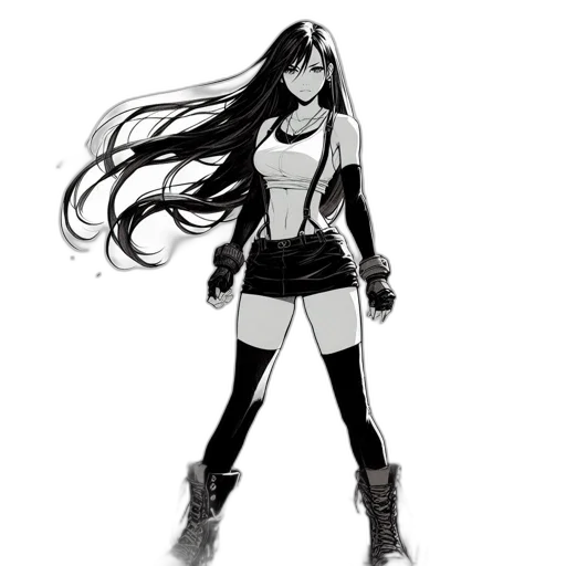 comic book art, concept art, cartoon, fantasy art transparent PNG cut-out