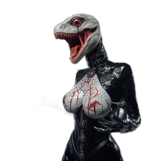 creature, animal, dragon, robot transparent PNG cut-out
