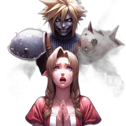 concept art, fantasy art, comic book art, pixel art transparent PNG cut-out