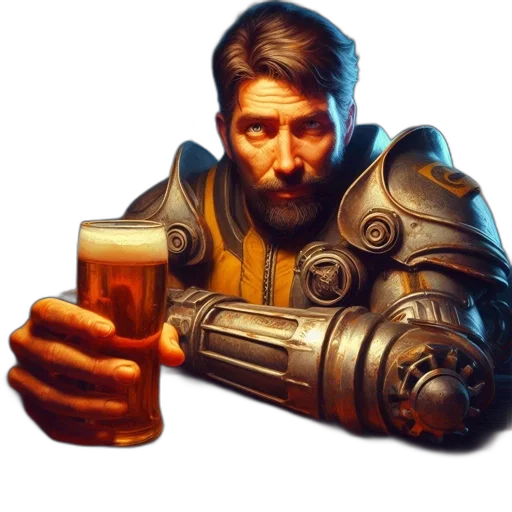 robot, weapon, face, concept art transparent PNG cut-out