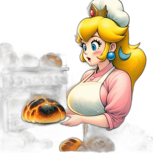 food, dress, concept art, pixel art transparent PNG cut-out