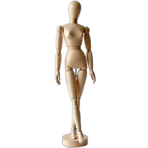 dress, jewelry, staff, robot transparent PNG cut-out