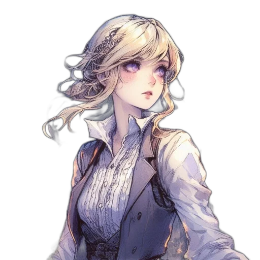 dress, staff, crown, face transparent PNG cut-out