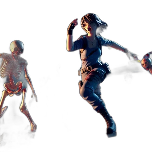 concept art, 3d render, comic book art, fantasy art transparent PNG cut-out