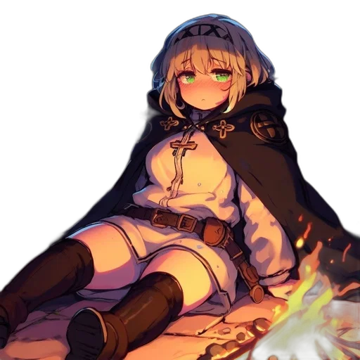 jacket, staff, sword, weapon transparent PNG cut-out