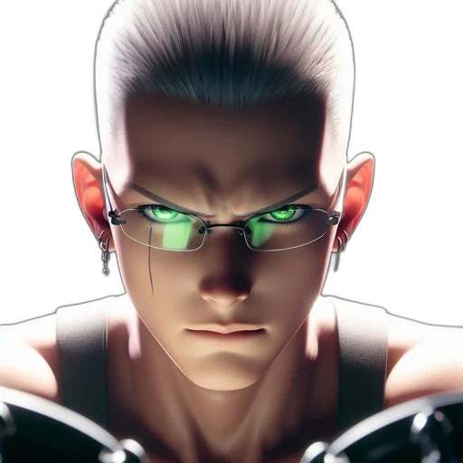 face, robot, mask, cyberpunk transparent PNG cut-out