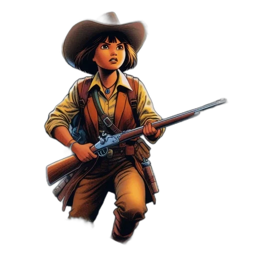 weapon, staff, comic book art, concept art transparent PNG cut-out