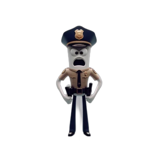 staff, robot, hat, mask transparent PNG cut-out