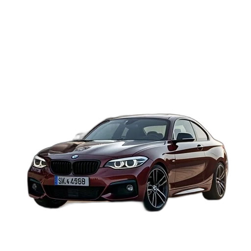 car, photorealistic, 3d render, bmw transparent PNG cut-out