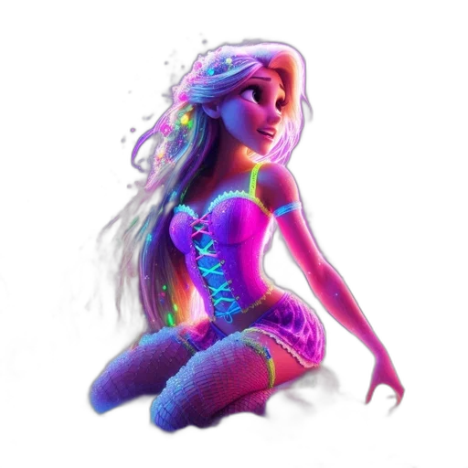 dress, creature, robot, jewelry transparent PNG cut-out