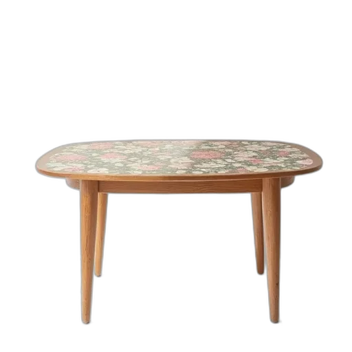 furniture, 3d render, wooden, table transparent PNG cut-out