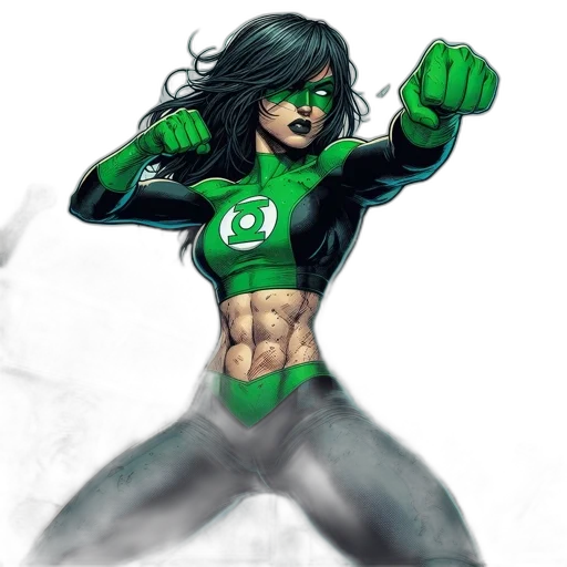 comic book art, concept art, fantasy art, cartoon transparent PNG cut-out