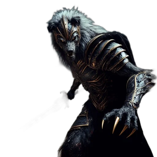 creature, mask, animal, staff transparent PNG cut-out