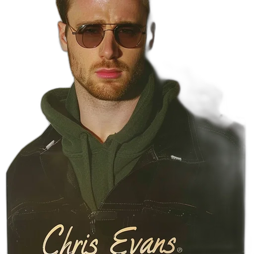 jacket, photorealistic, earth tones, man transparent PNG cut-out