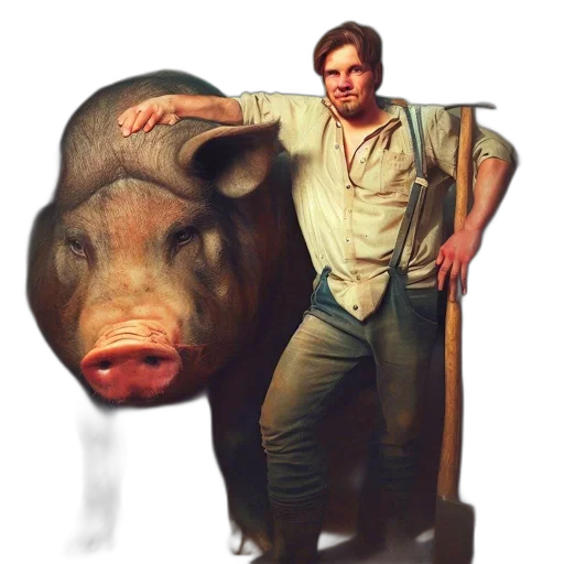 animal, creature, weapon, photorealistic transparent PNG cut-out