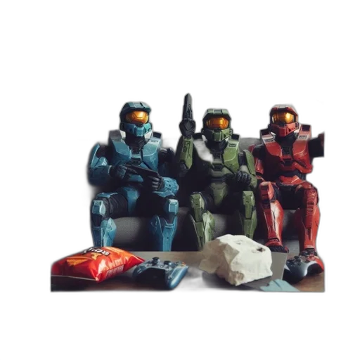 robot, weapon, concept art, pixel art transparent PNG cut-out