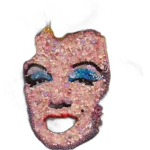 mask, jewelry, face, crown transparent PNG cut-out