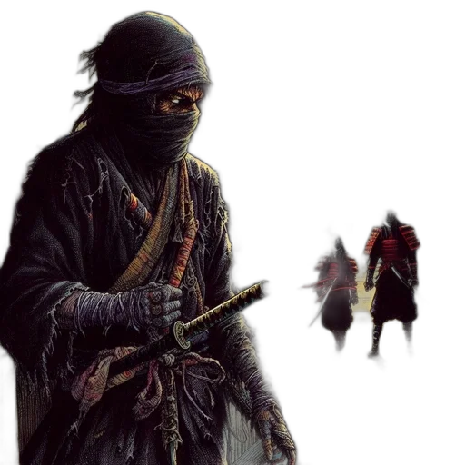 sword, weapon, staff, mask transparent PNG cut-out