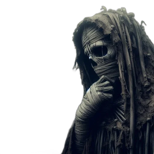 mask, creature, face, dress transparent PNG cut-out