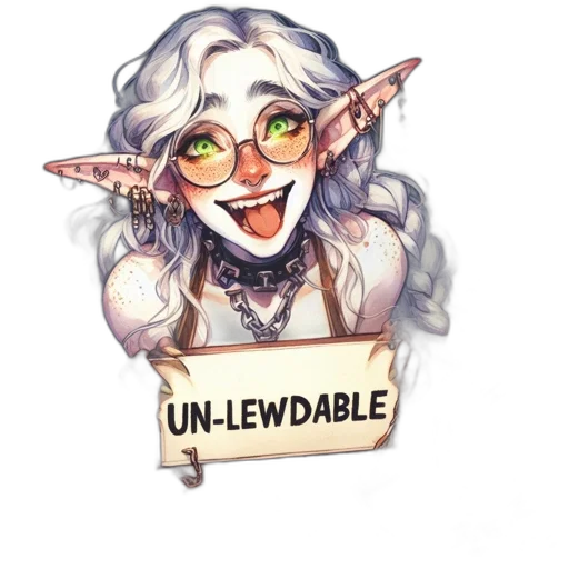 staff, jewelry, umbrella, fantasy art transparent PNG cut-out