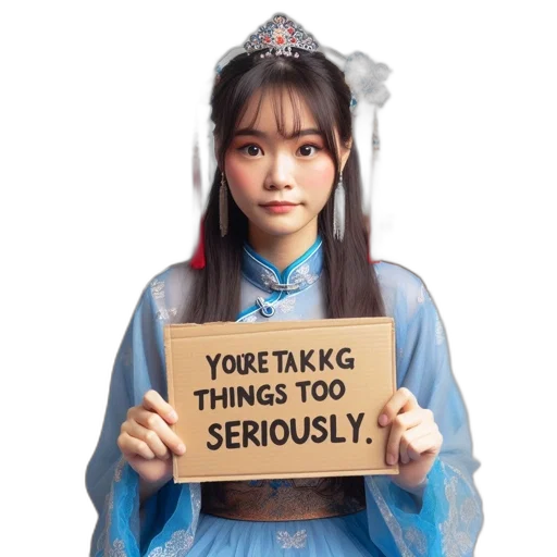 crown, dress, staff, robot transparent PNG cut-out