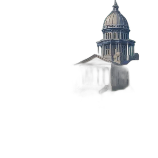 building, concept art, photorealistic, pixel art transparent PNG cut-out