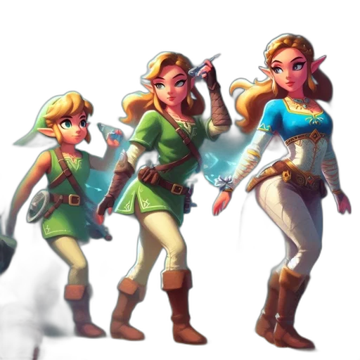 staff, concept art, 3d render, fantasy art transparent PNG cut-out